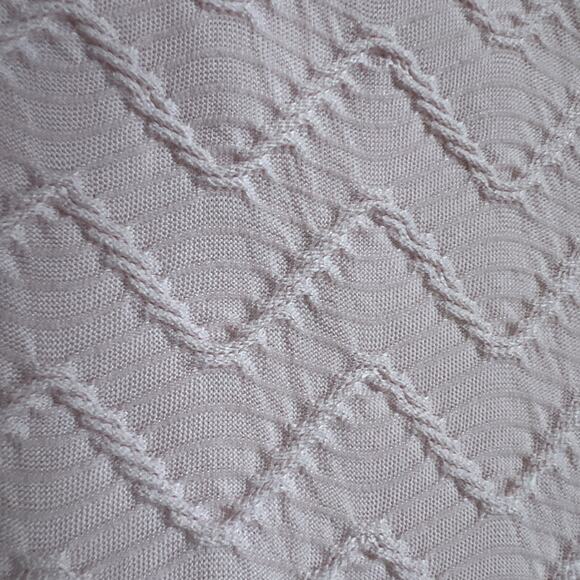 WHBM Tank Top Small Pink Ruched V-neck Lined Texture Career Office Layer - Picture 6 of 8